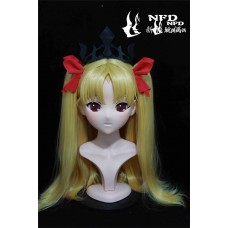 (NFD043)Customize Handmade Crossdress Full Head Female/Girl Resin Japanese Cartoon Character Animego Cosplay Kigurumi Mask